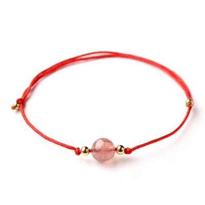 Birthstone Braided Rope Anklet