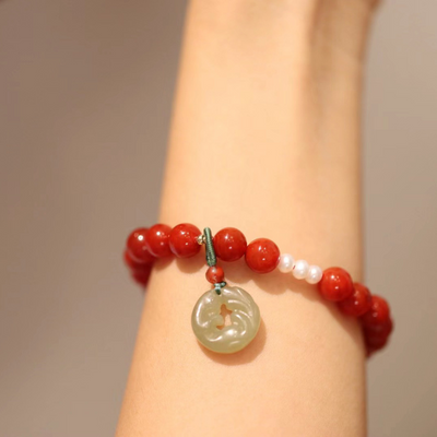 Fox • Red Agate bracelet