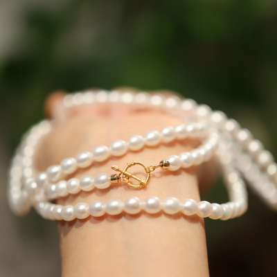 Wealth • Natural Freshwater Pearl Necklace