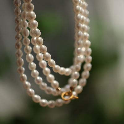 Wealth • Natural Freshwater Pearl Necklace
