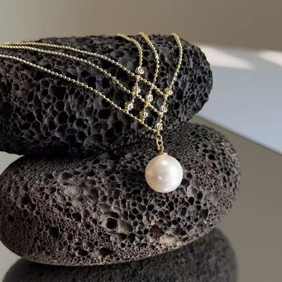Lace Pearl Necklace