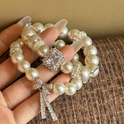 Snowstorm • Pearl Bracelet