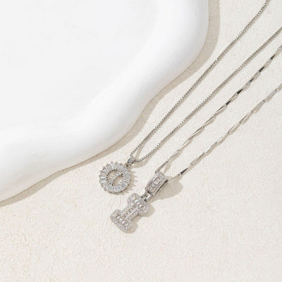 Diamond 26 English Letter Necklace