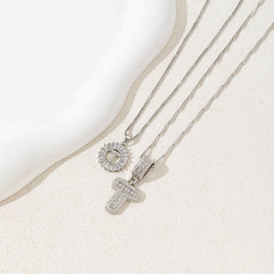 Diamond 26 English Letter Necklace