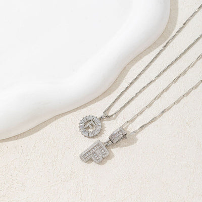 Diamond 26 English Letter Necklace