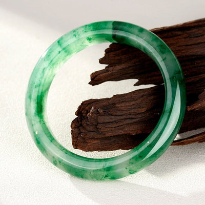 Natural Jade Multi-layer Beaded Bracelet&Bangle