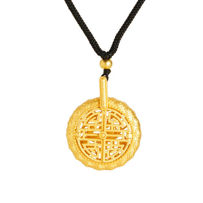 Hollow Magpie Plum Blossom Necklace
