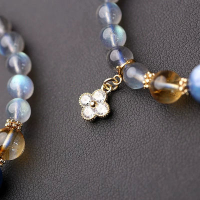 Moonstone natural crystal bracelet