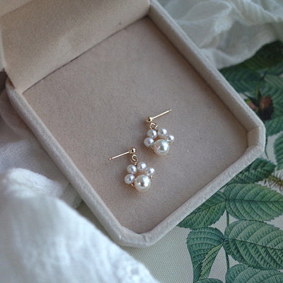 Cat's Claw Pearl Earrings
