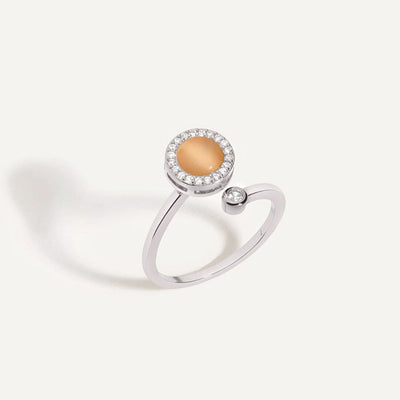 Moonstone Meditation Ring