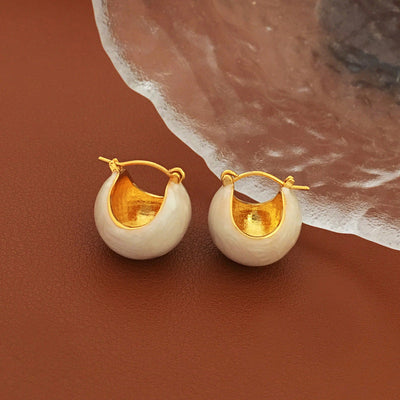 Spherical Candy Color Earrings