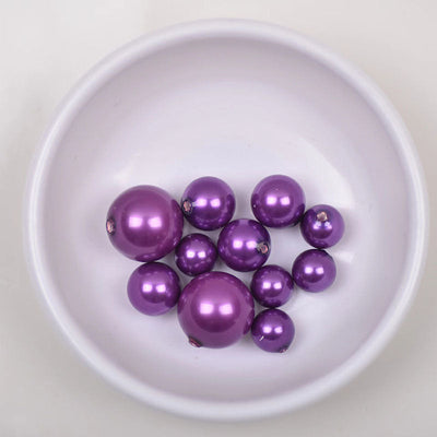 12mm half hole pearl loose beads