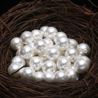 12mm half hole pearl loose beads