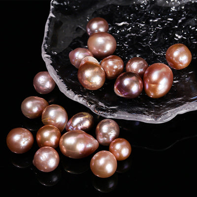 Natural freshwater pearls non-porous loose beads