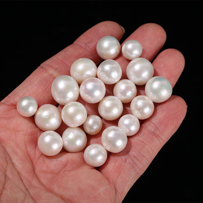 Natural freshwater pearls non-porous loose beads