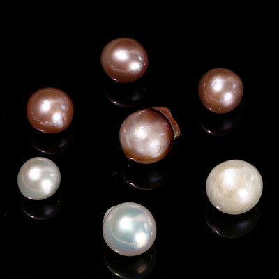 Natural freshwater pearls non-porous loose beads