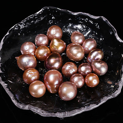 Natural freshwater pearls non-porous loose beads