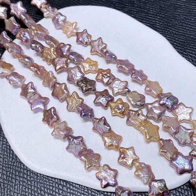Light purple star-shaped pearls