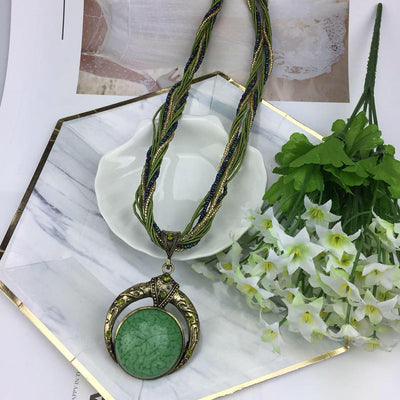Round Hollow Sweater Chain
