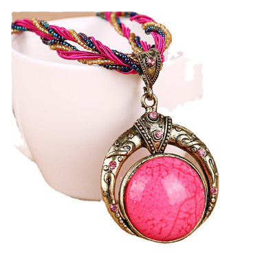 Round Hollow Sweater Chain