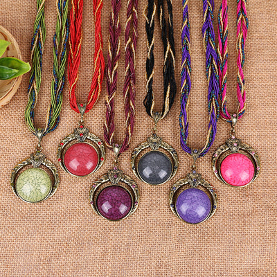 Round Hollow Sweater Chain