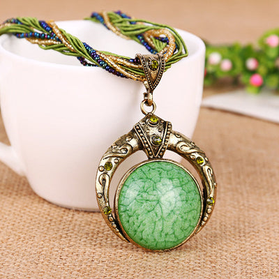 Round Hollow Sweater Chain