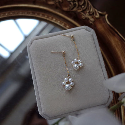 Cat's Claw Pearl Earrings