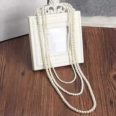 Fashionable Multi-layer Pearl Necklace