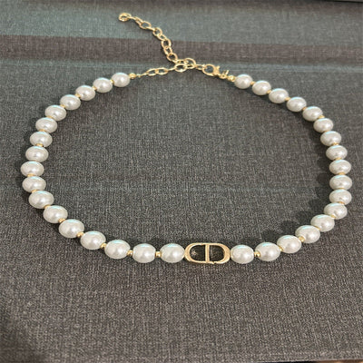 Natural freshwater pearl necklace bracelet earrings set