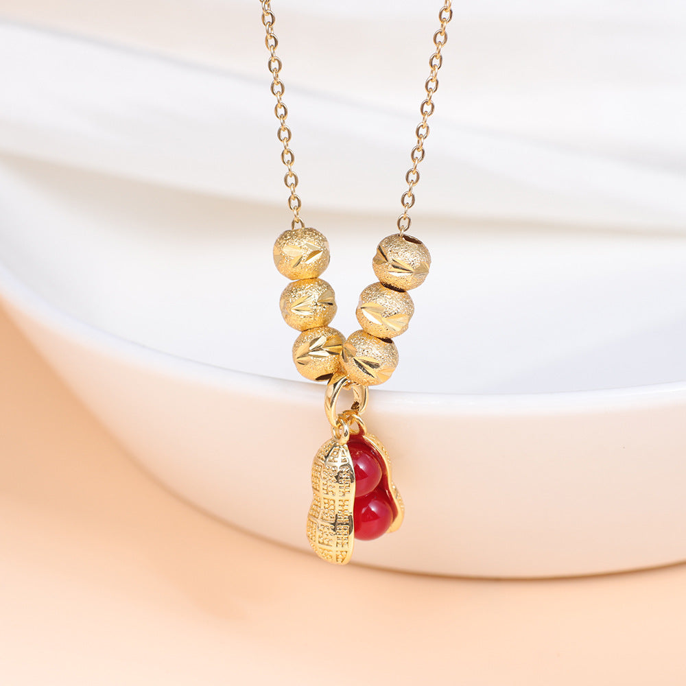 Openable Peanut Necklace