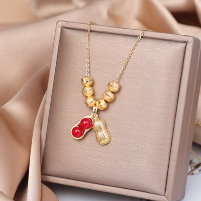 Openable Peanut Necklace