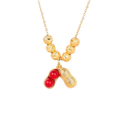 Openable Peanut Necklace