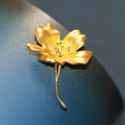 Lotus Sakura Brooch