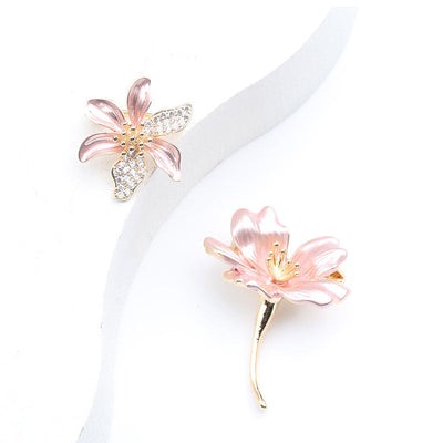 Lotus Sakura Brooch
