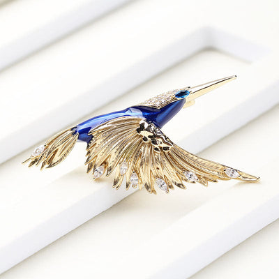 Kingfisher Brooch