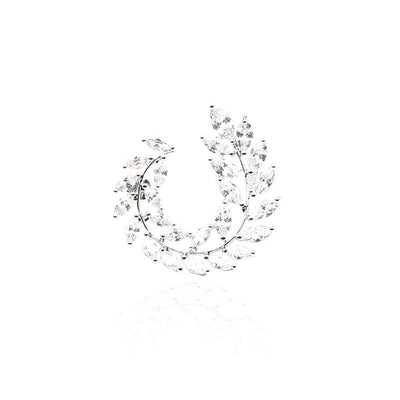 Olive Leaf Brooch