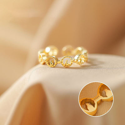 Geometric Circle Ring