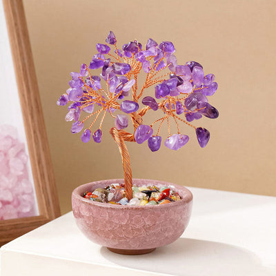Cornucopia Crystal Tree Ornaments