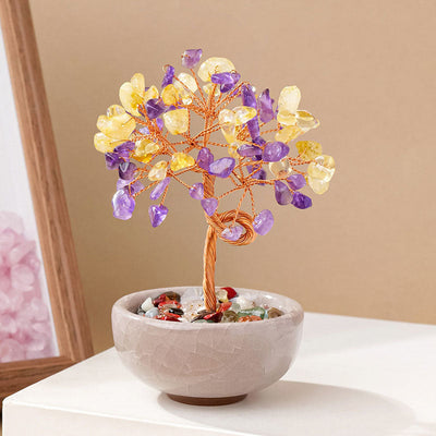 Cornucopia Crystal Tree Ornaments