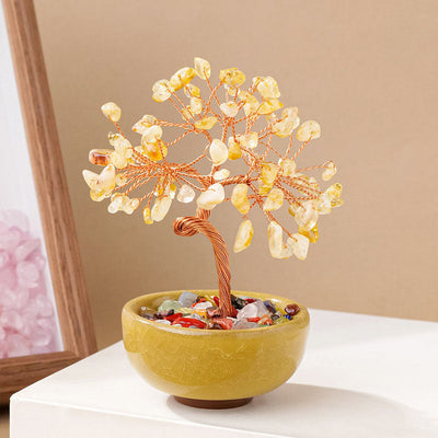 Cornucopia Crystal Tree Ornaments