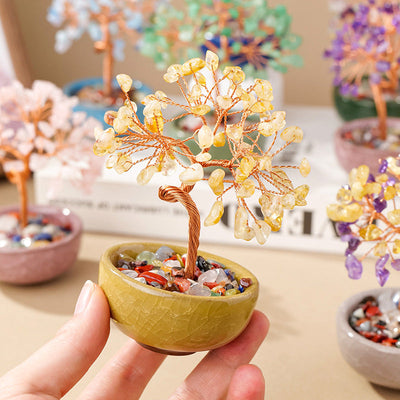 Cornucopia Crystal Tree Ornaments