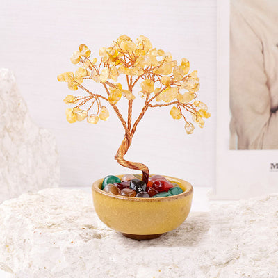 Cornucopia Crystal Tree Ornaments