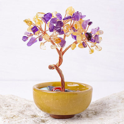 Cornucopia Crystal Tree Ornaments