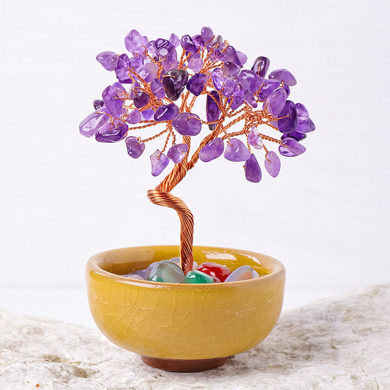 Cornucopia Crystal Tree Ornaments