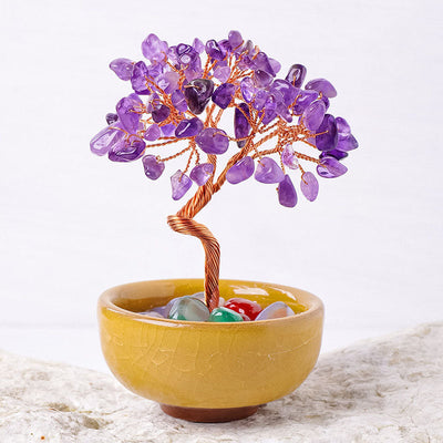 Cornucopia Crystal Tree Ornaments