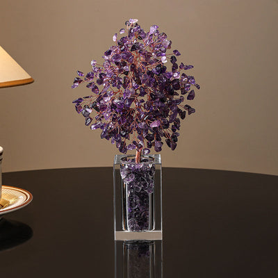 Amethyst Tree Ornaments