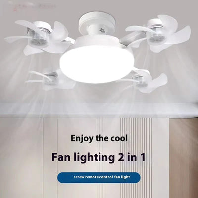 Smart remote control fan light