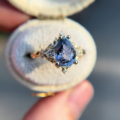 Whale Falls with You • Aquamarine Ring