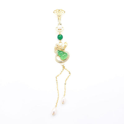 Gourd Natural Freshwater Pearl Waist Pendant