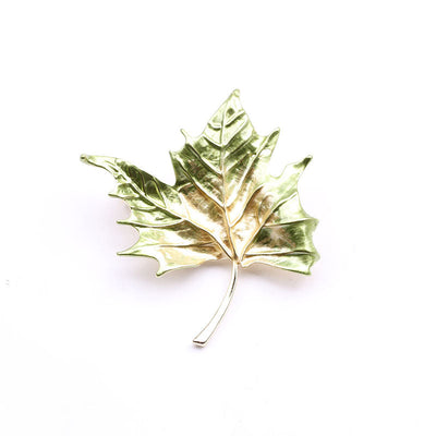 Maple Leaf Brooch